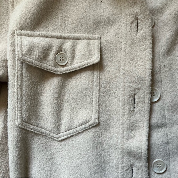 Joie Oversized Shacket in Sand Color - Picture 2 of 4